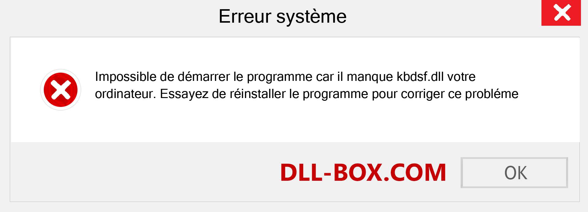 Le fichier kbdsf.dll est manquant ?. Télécharger pour Windows 7, 8, 10 - Correction de l'erreur manquante kbdsf dll sur Windows, photos, images